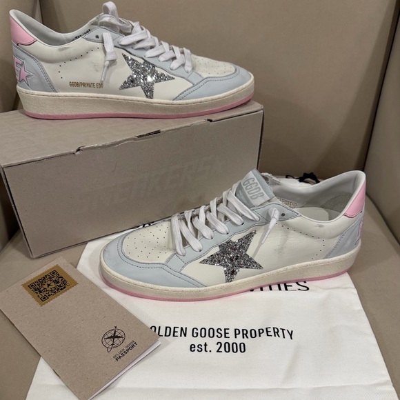 Golden Goose Shoes - Golden Goose Ball Star Low - Current Style